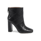 Quilted Leather Ankle Boots - 38 EU