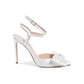 Satin Evening Sandals - 37 EU