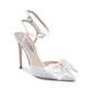 Satin Evening Sandals - 38 EU