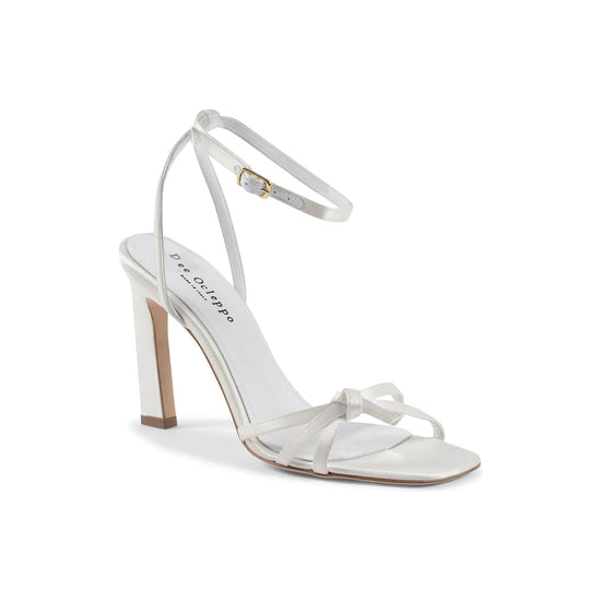 Satin High Heel Sandal - 37 EU