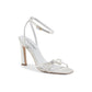 Satin High Heel Sandal - 37 EU