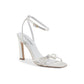 Satin High Heel Sandal - 38 EU