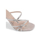 Crystal Embellished Suede Sandal - 37 EU