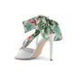 Silk Printed High Heel - 36 EU