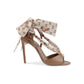 Silk Printed Stiletto Heel - 35 EU