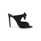 High Heel Mule with Bow Embellishment - 38 EU