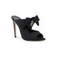 High Heel Mule with Bow Embellishment - 38 EU