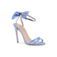 Bow Satin Sandal - 37 EU