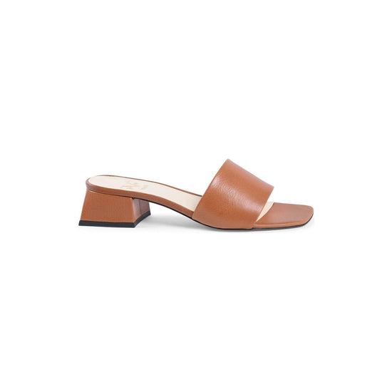 Leather  Sandals with 4cm Heel - 36 EU