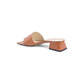Leather  Sandals with 4cm Heel - 36 EU