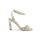 Shimmering  Lame Sandal - 37 EU