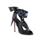 Printed Silk Heel - 37.5 EU