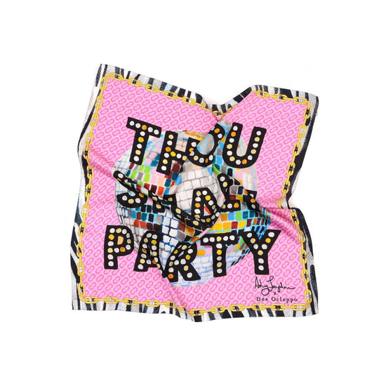 Party Silk Scarf - One Size