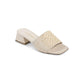 Natural Raffia Mule - 41 EU