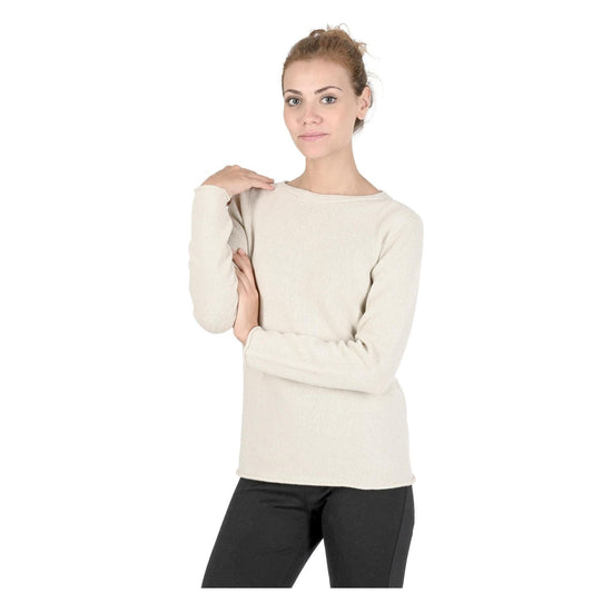 Boatneck Cashmere Sweater - 40 EU
