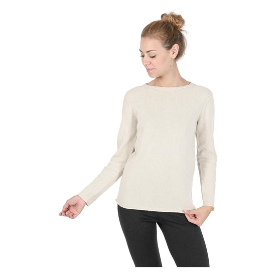 Boatneck Cashmere Sweater - 40 EU