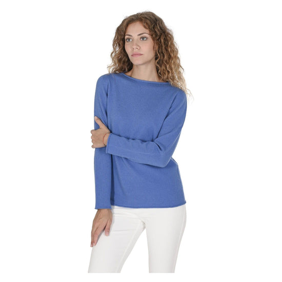 Premium Cashmere Boatneck Sweater - M