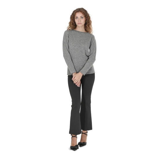 Premium Cashmere Boatneck Sweater - L