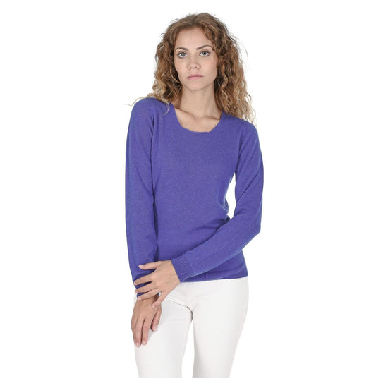 Square Neck Cashmere Sweater - 40 EU