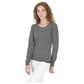 Cashmere Square Neck Sweater - Premium Italian Quality - 42 EU