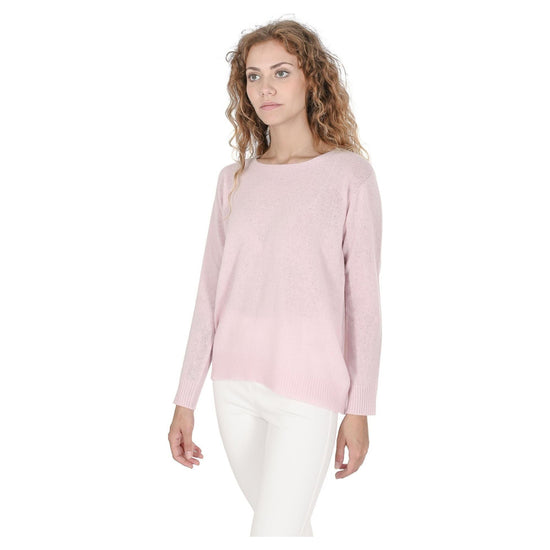 Square Neck Cashmere Sweater - M