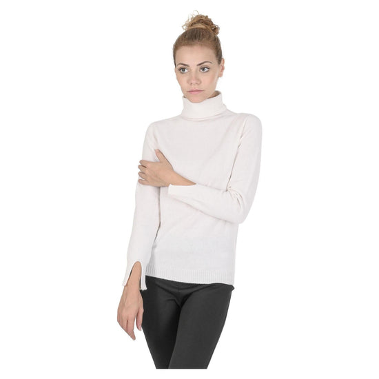 Premium Italian Cashmere Turtleneck Sweater - 38 EU