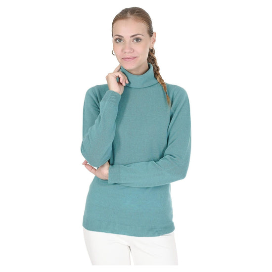 Premium Cashmere Turtleneck Sweater - S