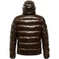 Reversible Centogrammi Down Jacket with Hood and Zip Closure XL Men