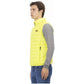 Sleeveless Down Jacket with Functional Pockets and Zipper Detailing L Men