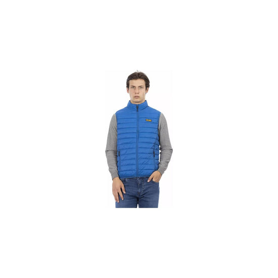 Sleeveless Down Jacket with Side and Internal Pockets M Men