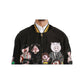 Dolce & Gabbana Bomber Jacket with Multicolor Motive 48 IT Men