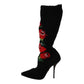 Dolce & Gabbana Stretch Socks Boots 37 EU Women