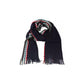 Geometric Fantasy Fringed Scarf One Size Men