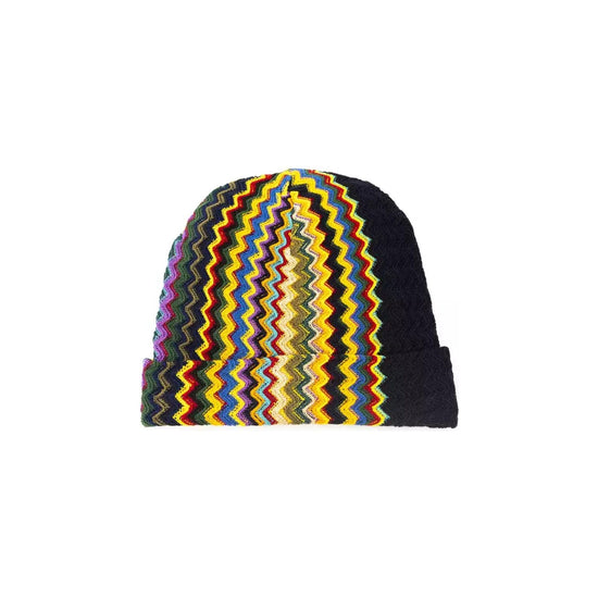 Geometric Fantasy Multicolor Hat One Size Men