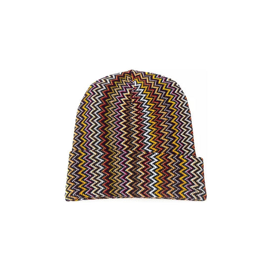 Geometric Fantasy Multicolor Hat One Size Men