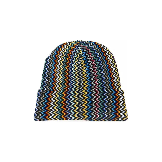 Geometric Fantasy Multicolor Hat One Size Men