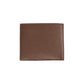 Tumbled Leather Mens Wallet with Coin Compartment and Card Holder One Size Men