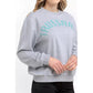 Maxi Lettering Oversized Sweatshirt M Women