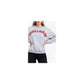 Oversized Round-neck Sweatshirt with Maxi Lettering S Women