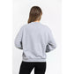 Oversized Round-neck Sweatshirt with Maxi Lettering S Women