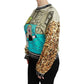 Dolce & Gabbana Crewneck Pullover Sweater with Year of the Pig Motive 36 IT Women