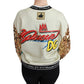 Dolce & Gabbana Crewneck Pullover Sweater with Year of the Pig Motive 36 IT Women