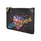 DOLCE & GABBANA Cardholder Coin Wallet with Zipper Closure One Size Women