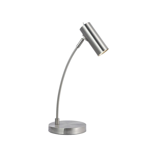 Sarla Table Lamp - Satin Chrome