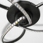 Irie Dimmable 3 Lights LED Ceiling Light - Black