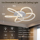 Irie Dimmable 5 Lights LED Ceiling Light - White