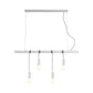 Bikkel 4 Lights Pendant Light - White