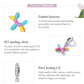 925 Sterling Silver Balloon Puppy Pendant For Bracelets & Necklaces