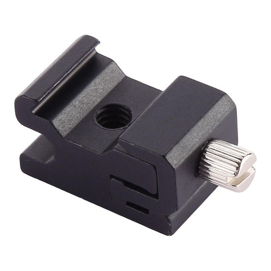 Metal Flash Stand Bracket With Cold Shoe Lamp Head