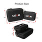 Shockproof Camera Bag For Sjcam And Selfie Stick - Portable 22X16X6Cm